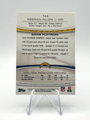 2013 Topps Platinum Keenan Allen RC #144